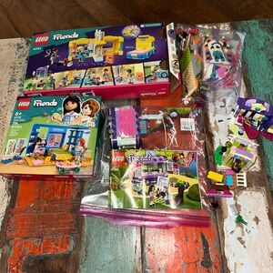 LEGO Friends Set - Purple, Pink, and Green